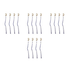 16Pièces Pompons Décoratifs Traditionnels En Tissu Métal Multiusage