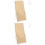 2Pcs Acrylic Pamphlet Display Stand Clear Brochure Holder for Office 6