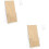 2Pcs Acrylic Pamphlet Display Stand Clear Brochure Holder for Office 7