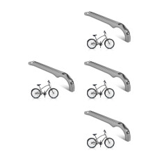 4Stk Fahrrad Kettenschutz Kunststoff Langlebig Und Ölresistent