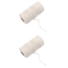 Corde Coton Beige Macramé Résistante 3Mm Pour Décor DIY