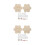 2Ensembles Décorations Bois Bébé Signes Éclatants Pour Photographies 5