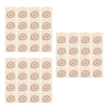300Pcs Vintage Beige Handmade Tags for Crochet Knitting and Sewing