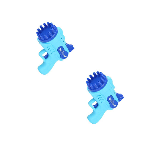 2Sets Blau Elektrischer Bubble Blower Kunststoff Für Kinder Spaß