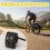 Vertical Anti-Glare Cycling Speed Meter, NFC Function, SRM818X No.2 Protocol LCD Display for Ebike, 24V-72V 5