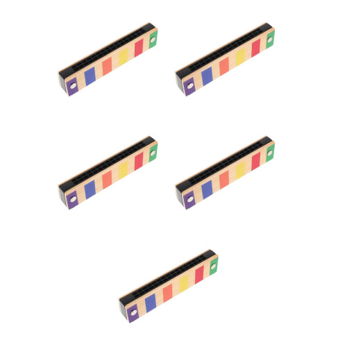 5St Speelgoed Voor Kinderen, Dubbele Rij Mondharmonica
