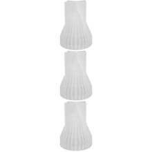 3Stk Weiß Silikonform Weihnachtsbaum Für Duftkerzen DIY