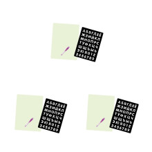 3Pièces Tableau Dessin Lumineux Enfants Usage Maison Plastique Coloré