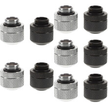 10Pcs Brass G1/4 Threaded Water Cooling System Adapters for Pc Pipes