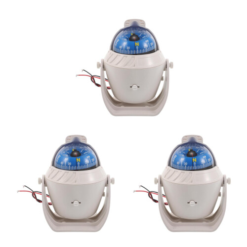 3Pièces Auto Marine Navigation Ball Ballon Réglable