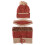 1Ensemble Ensemble Hiver Chapeau Écharpe Laine 1