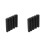 2Pièces Outil Cuir Acier Noir Guide Aiguiseur Bricolage 1