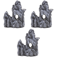 3Stk Mini Bonsai Deko Resin, , Langlebig Für Innenräume