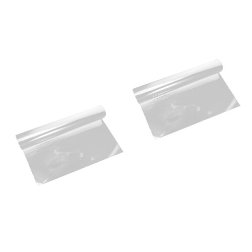 2Pièces Papier D'emballage Fleurs Transparent Opp