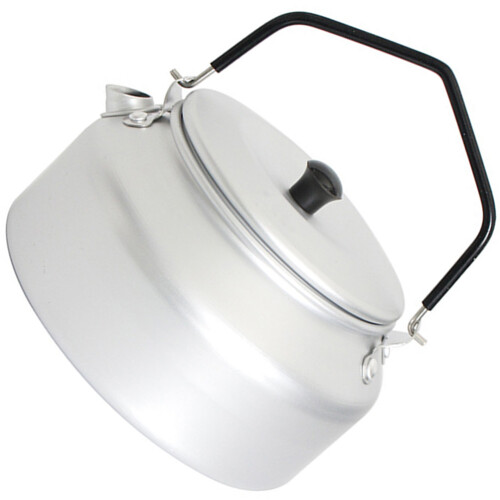 2Stk Camping-Teekessel Aluminium Mit Praktischem Filter Und
