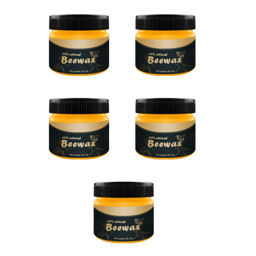5Pièces Cire Orange Entretien Bois