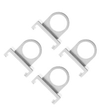 4Pièces Outil Retrait Bobine Allumage Métallique Argenté