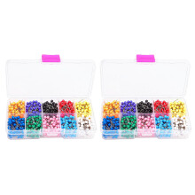 Punaises En Plastique Multicolores Pour Cartes Et Panneaux
