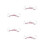 5Pièces Lunettes Construction Ergonomiques Antibuée Multicolores 1