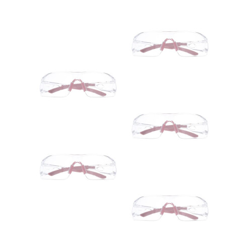 5Pièces Lunettes Construction Ergonomiques Antibuée Multicolores