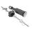 1Ensemble Tige Levier Pour Lavabo Inox Montage Facile 1