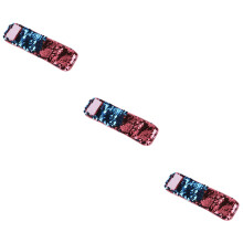 3Pièces Bracelet Pailleté Réversible Coloré Pour Fête Filles