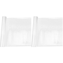 2Rolls Static Cling Window Privacy Film Removable PVC Glass Decoration