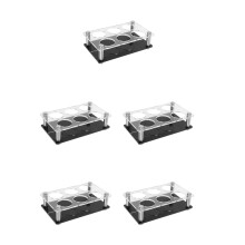 5Stk Transparenter Shotglas Tray Mit Sicherem Halt Für Party Bar