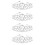 4Stk Silberne Brautkrone Aus Legierung, Hochzeits-Accessoire 8