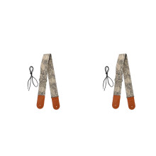 2Stk Premium Gitarrengurt Leder Bassgurt Multifarbe Schultergurt