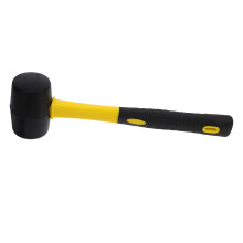 Maillet D'assemblage Caoutchouc Noir Mini Format Pour Chantier