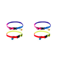 4Pièces Colliers Réglables Avec Clochette