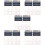 Papier Münzhalter Weiß Münzorganizer Transparenter Münzschutz 10