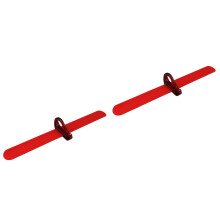 2Pcs Wrist Bands Hair Tie Organizer Rubber Band Storage Tool