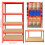 5 Tier Galvanised Heavy Duty Shelving Rack 875KG 3