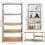 5 Tier Galvanised Heavy Duty Shelving Rack 875KG 4