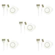 5Sets Haarfärbe-Set Grün Mit Und Mischschale Aus Nylon Und PP