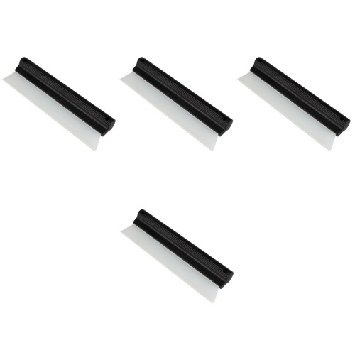 4Stk Autofenster Squeegee Schwarz Komfortabler 2