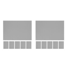 Stickers Ferroviaire Train Couleur Gris