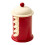 5Sets Space Saving Red Dipping Bowls with Lids and Holder 3