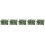 5Pièces Mur Végétal Artificiel Vert Bois Plastique 11
