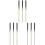 9Stk Kinder Pool Queue Aus Holz Bunt Robust Für Zuhause Billiard 4
