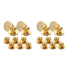 20Pcs High-Strength Gold Earring Backs for Women DIY Jewelry