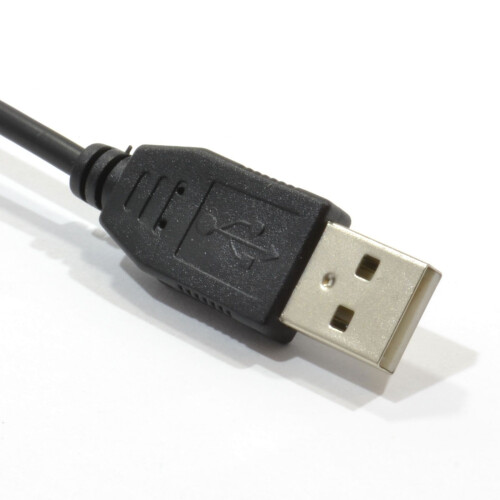 kenable USB to DC Power Cable - USB 2.0 for 2.1mm x 5.5mm 5v 2A 2000mA 1m 1