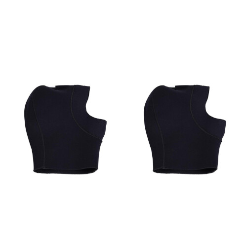 2Pièces Casquette Noire Résistance Séchage Rapide