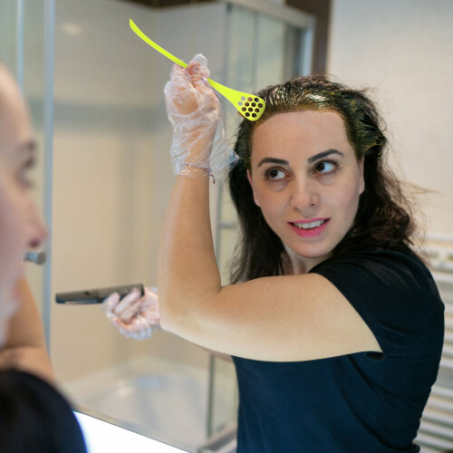 8Stk Leichte Kunststoff Haarfärbemixer Mit Strapazierfähigem 2