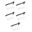 5Pcs Black Plastic Metal Circle Gauge Ceramic Compass Pottery Tools 1