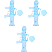 3Pcs Blue Electric Kids Bubble Maker Portable Bubble Blower