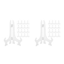 48Pièces Support Transparent Porte-Cartes Décorations Table