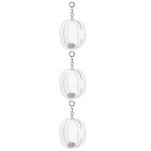 3Pièces Organisateur Portable Transparent PVC Pour Jouets Et Poupées